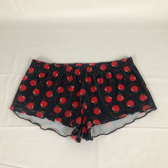 vintage 90's y2k Sugar girl mini shorts "bite me " size s - Picture 4 of 7